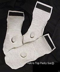 Velcro Top Packy Sac
