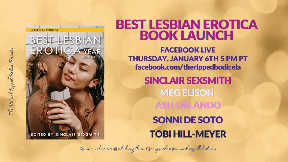 Come Celebrate Best Lesbian Erotica! Online Erotica Readings in January