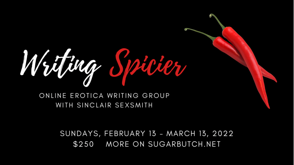 Announcing: Writing Spicier: Online Erotica Writing Group